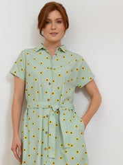 Charlton poplin shirt dress