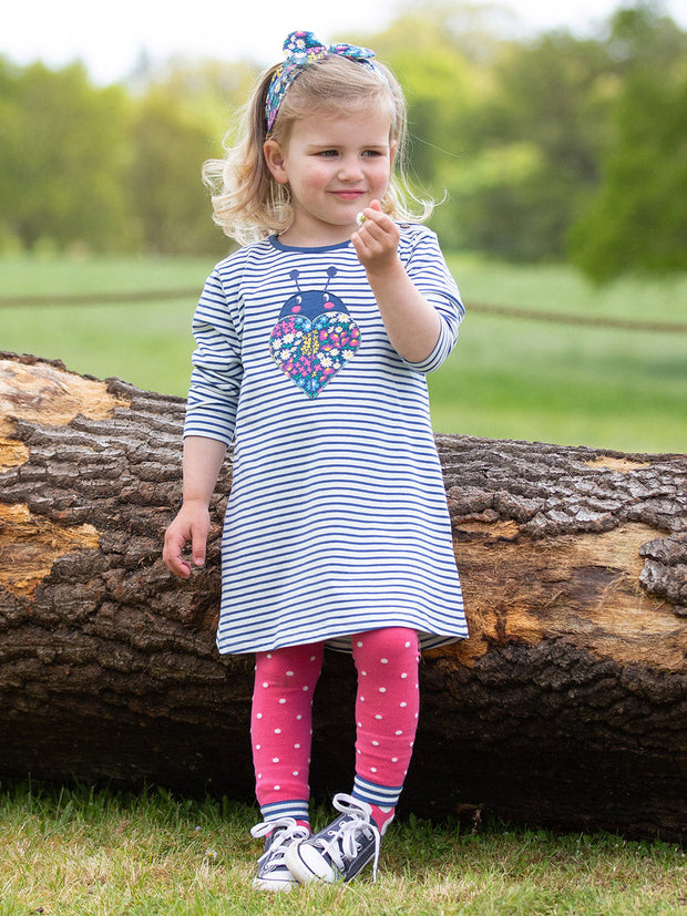 Little dot knit leggings