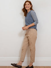 Crichel cropped twill chinos