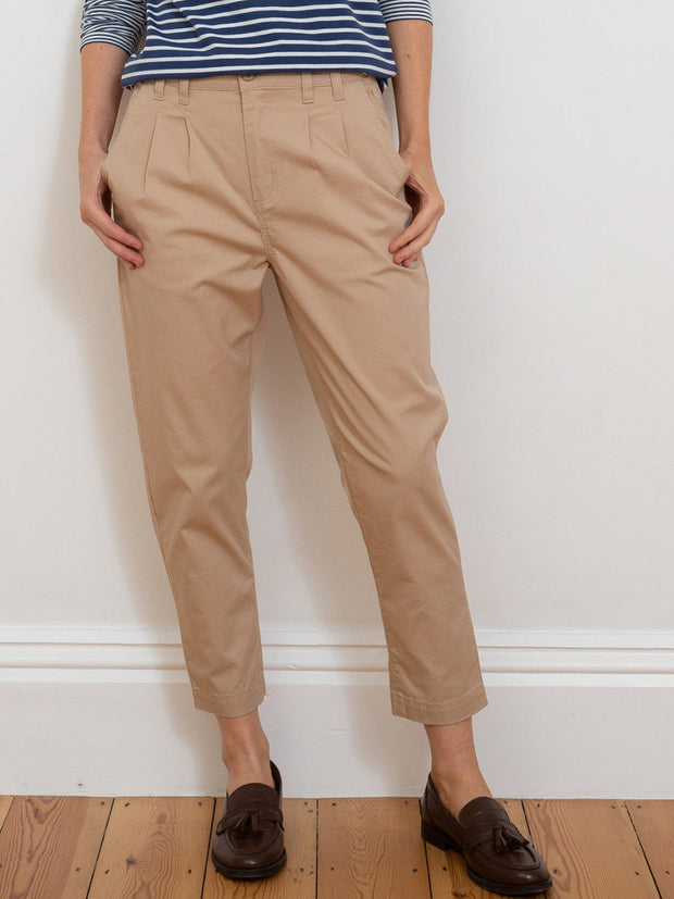 Crichel cropped twill chinos