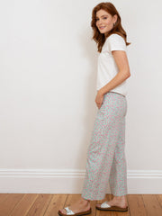 Fiddleford wide leg twill crops