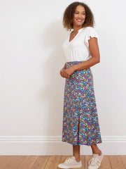 Middlemarsh jersey skirt flower patch