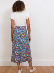Middlemarsh jersey skirt flower patch