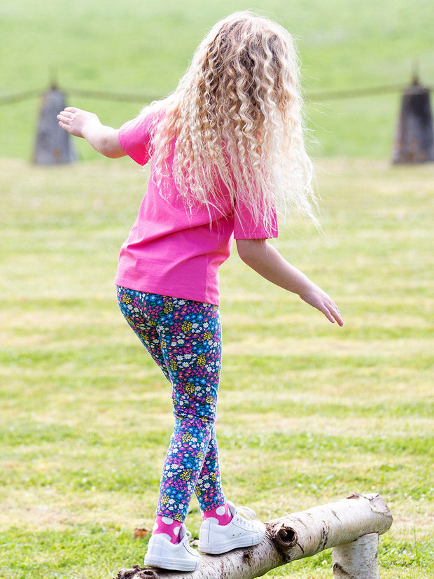 Flower patch leggings