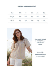 Chilcombe muslin blouse