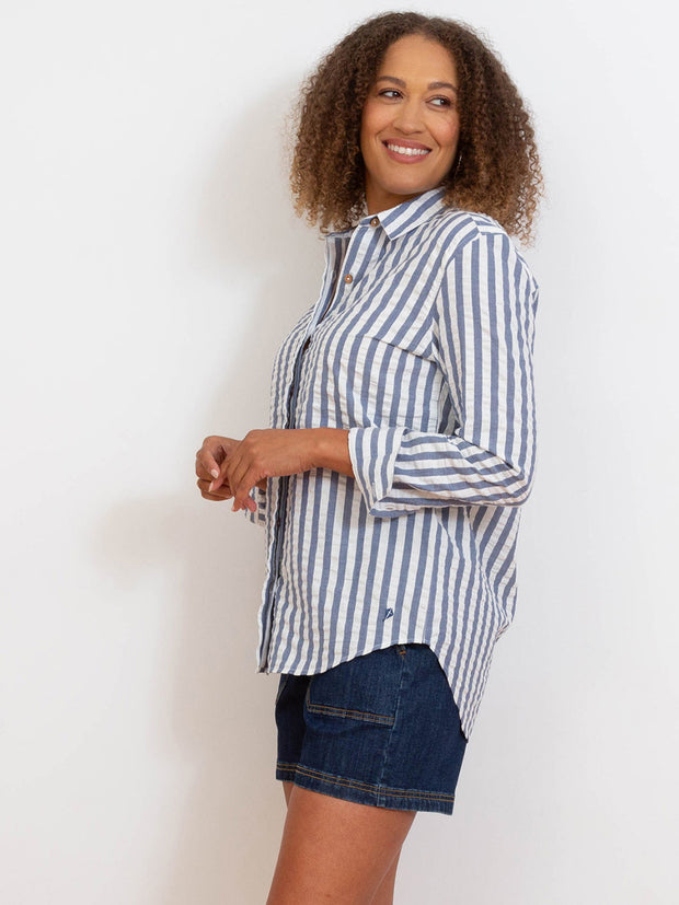 Bedchester woven shirt stripe