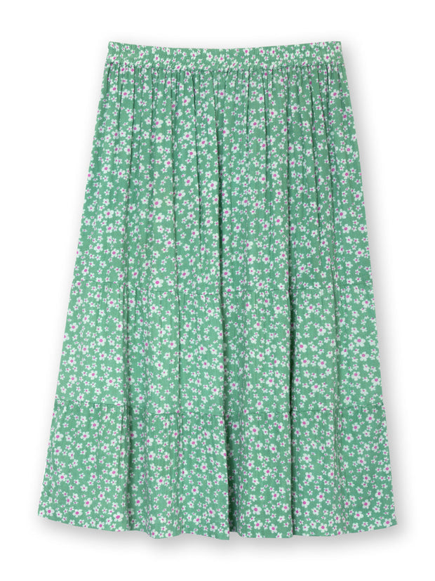 Chickerell tiered muslin skirt