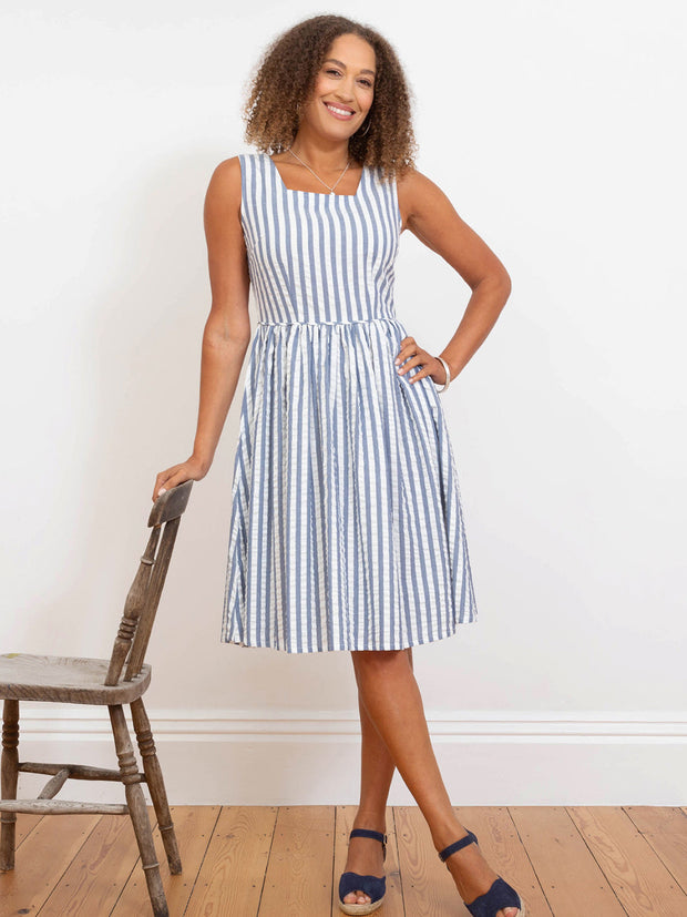 Chesil woven dress stripe