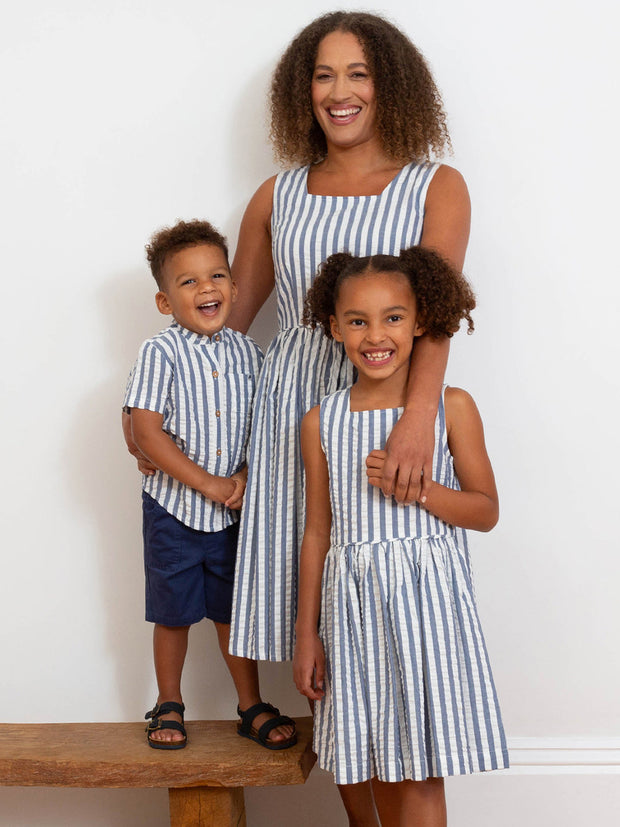 Chesil woven dress stripe
