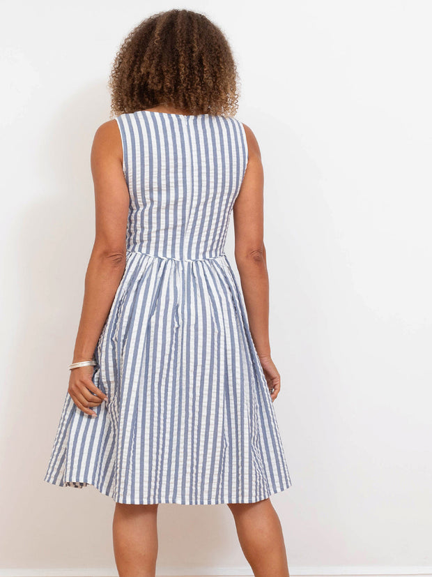 Chesil woven dress stripe