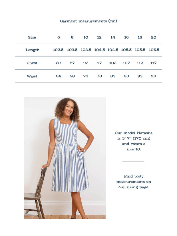 Chesil woven dress stripe