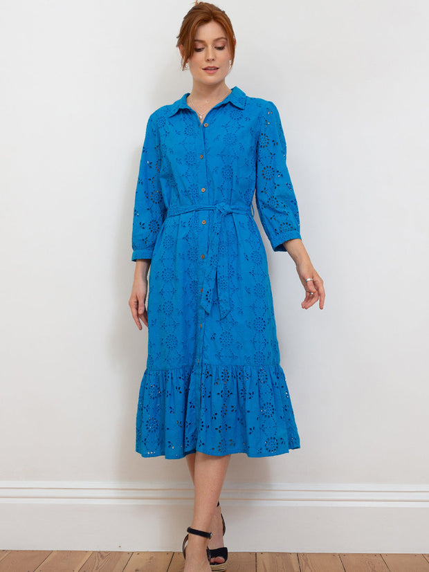 Morcombelake broderie dress