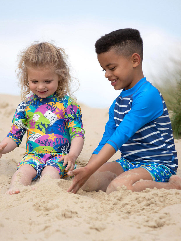 Coral reef sunsuit